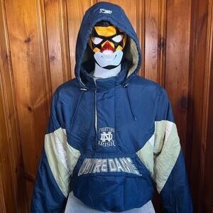 Starter XL Vintage Pullover Jacket Blue Yellow Regular